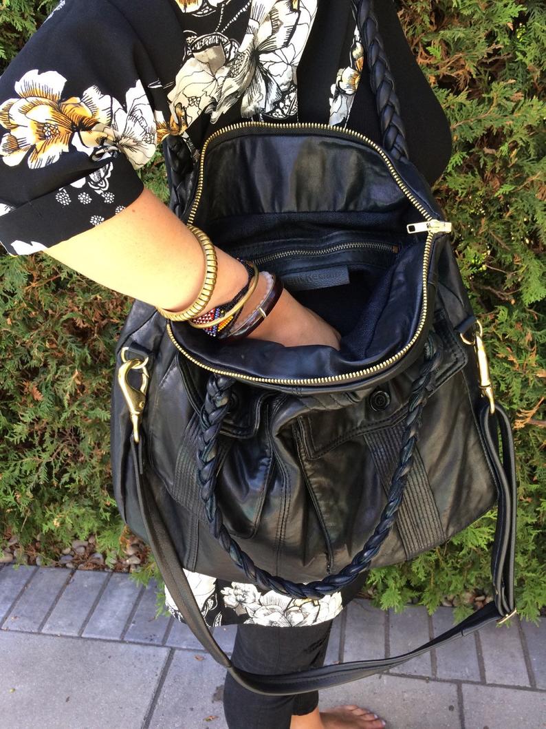 Large Carryall with Braided Handles