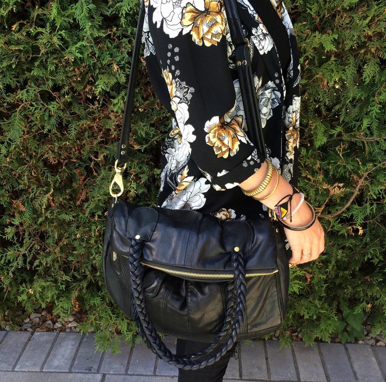 Large Carryall with Braided Handles