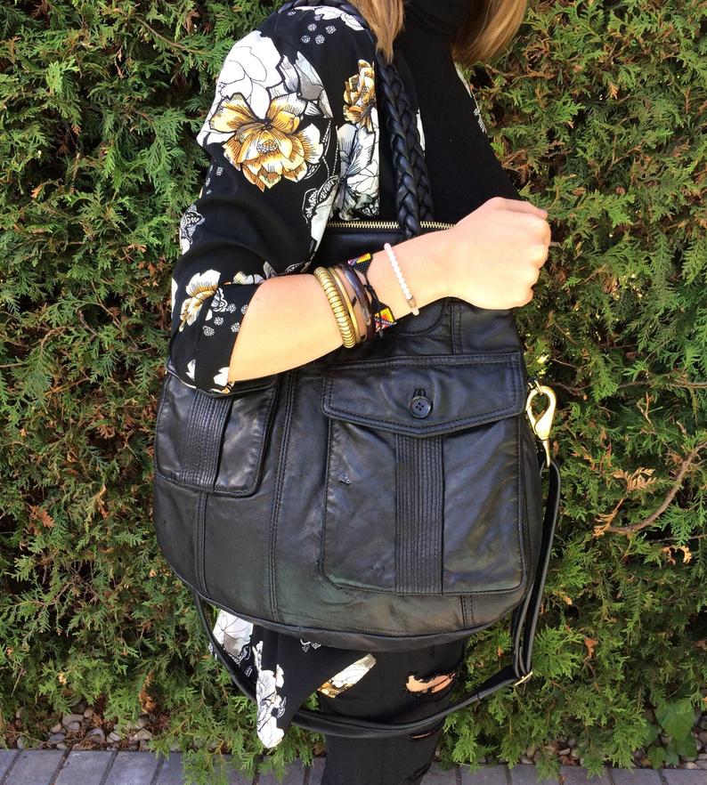 Large Carryall with Braided Handles