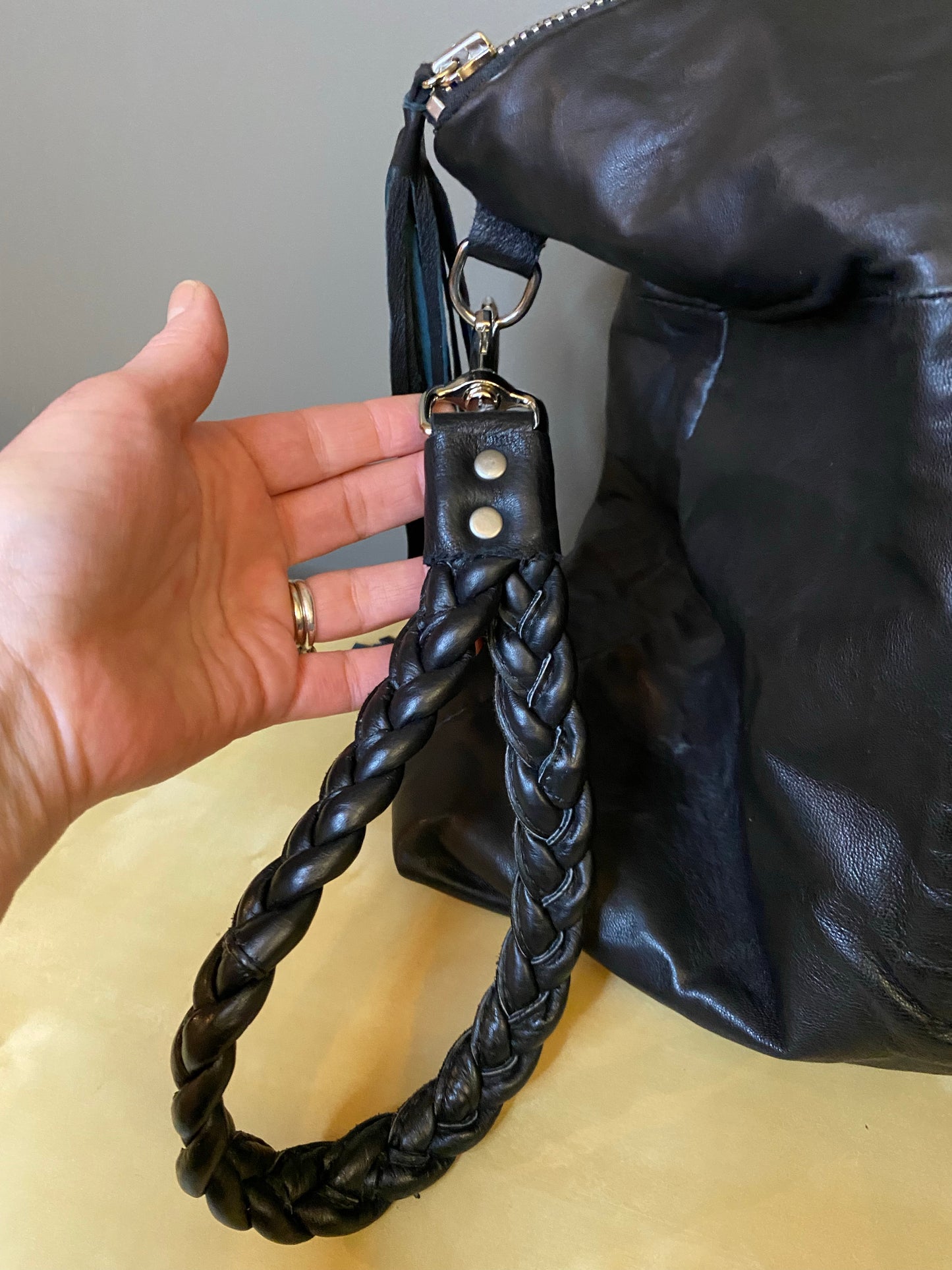 Rock On Biggie Oversized Clutch with Wrist Strap