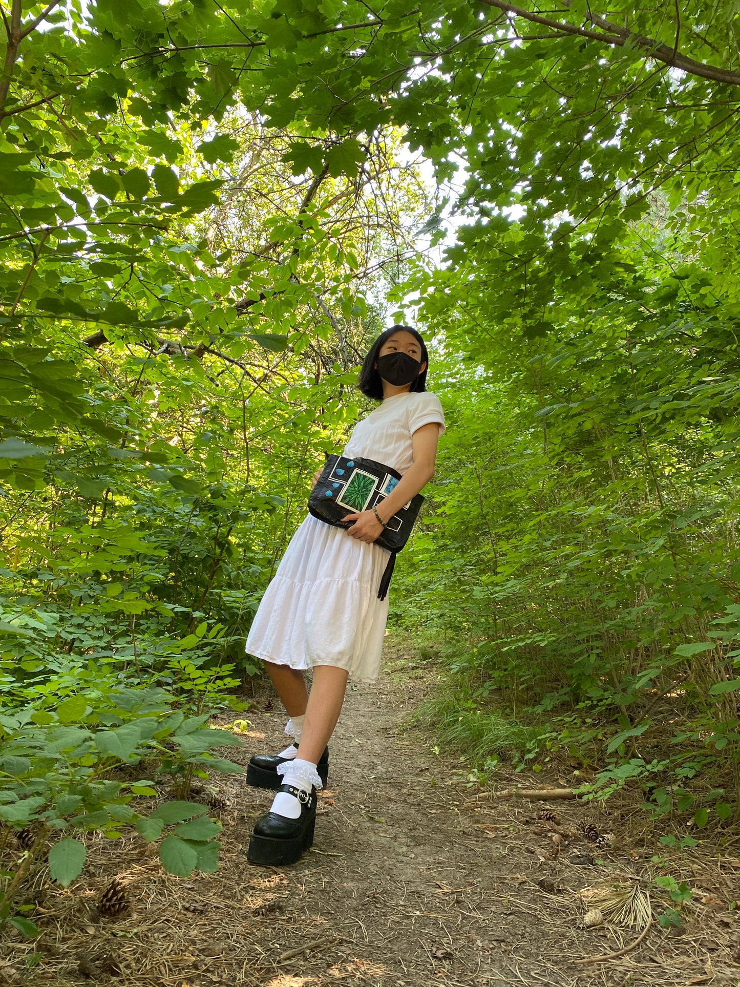 Agent Reclaim x @Dtasha Collab Multi Foliage Clutch