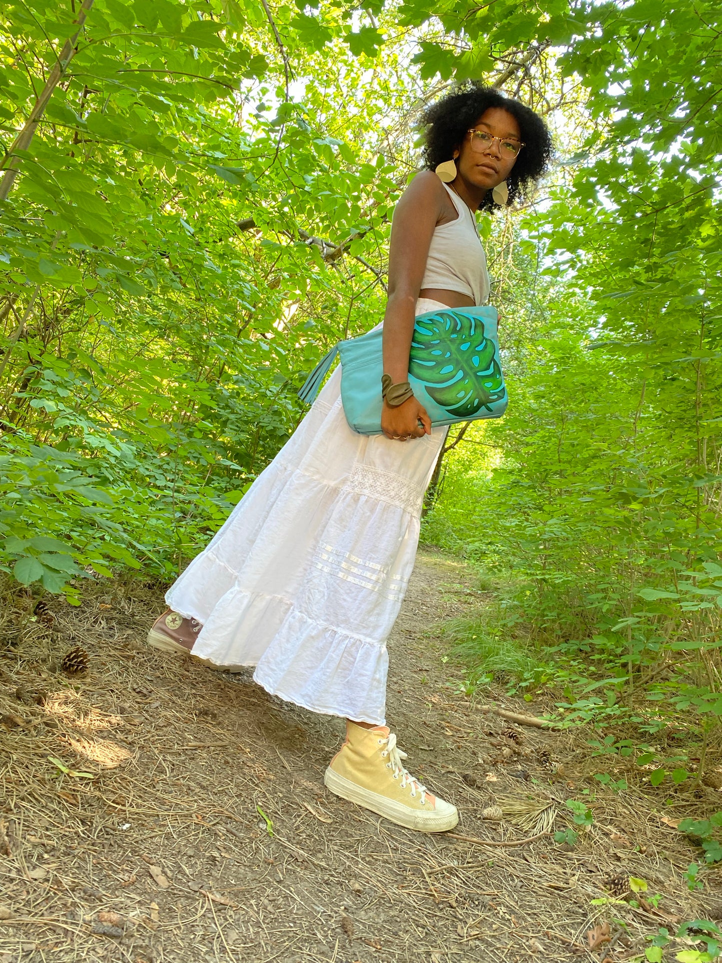 Agent Reclaim X @Dtasha Monstera Clutch