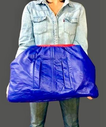 Romy in Reclaimed Leather