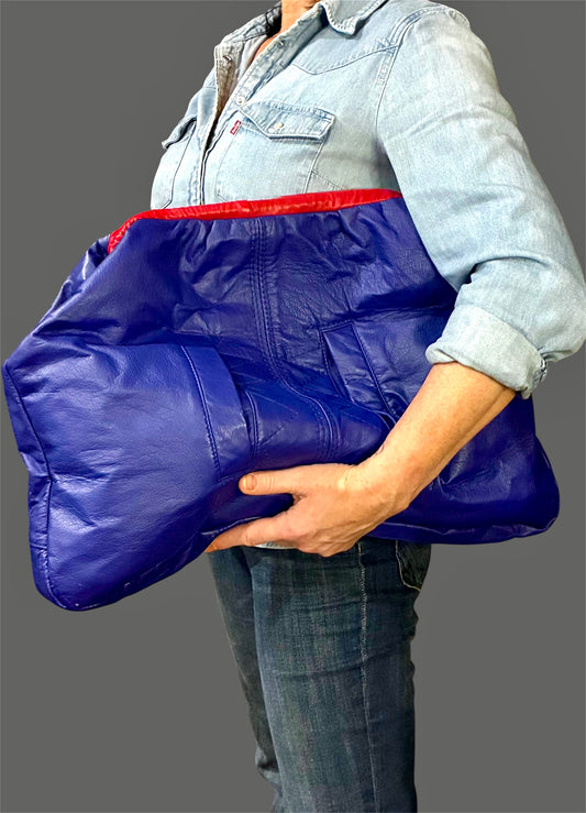 Romy in Reclaimed Leather
